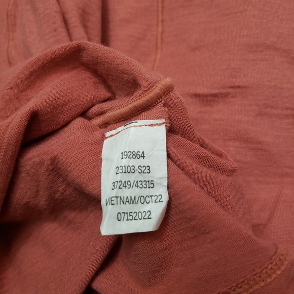 REI Co-op Shirt Mens 2XL Pink Salmon Merino Wool Pullover Long Sleeve - Picture 9 of 10